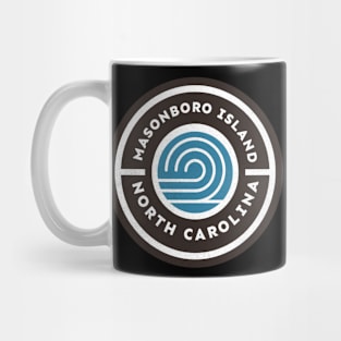 Masonboro Island, NC Waves Summer Vacationing Mug